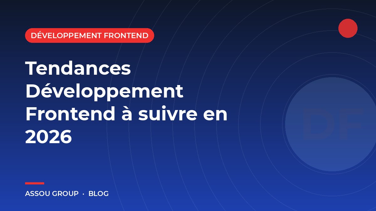 Tendances Développement Frontend à suivre en 2026