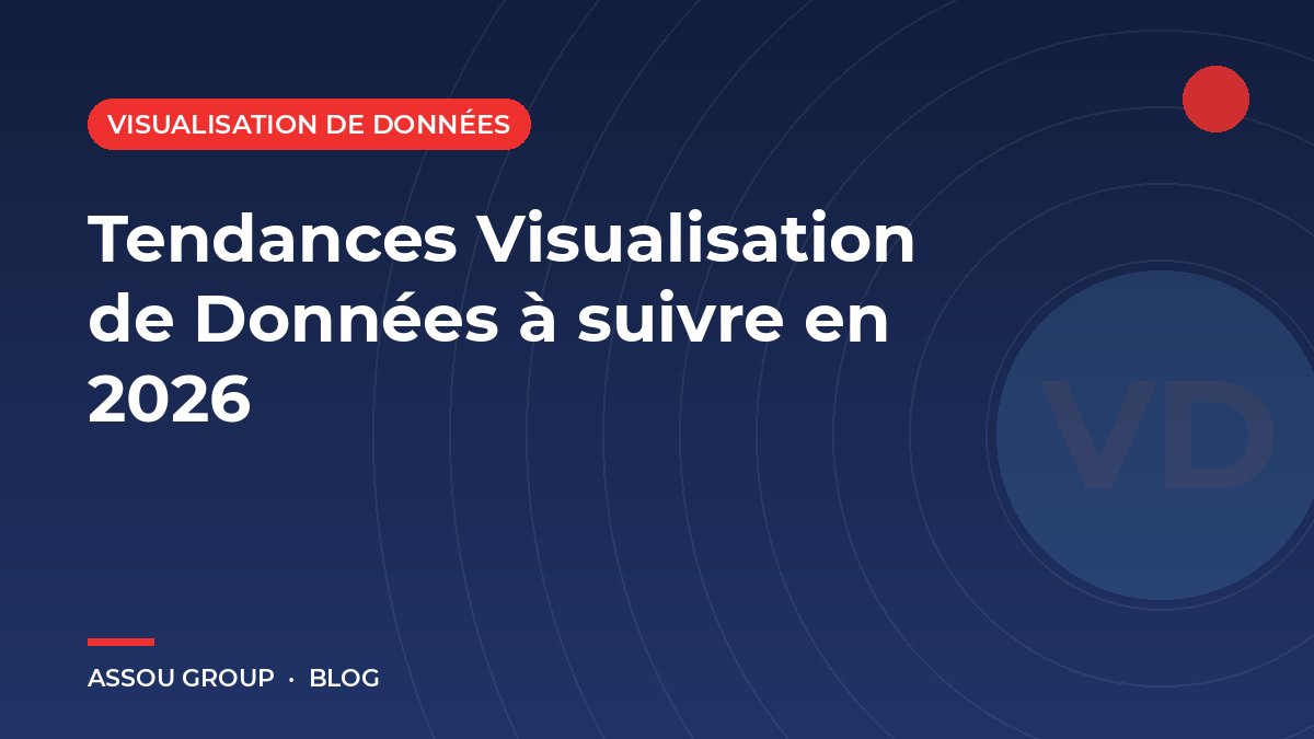 Tendances Visualisation de Données à suivre en 2026
