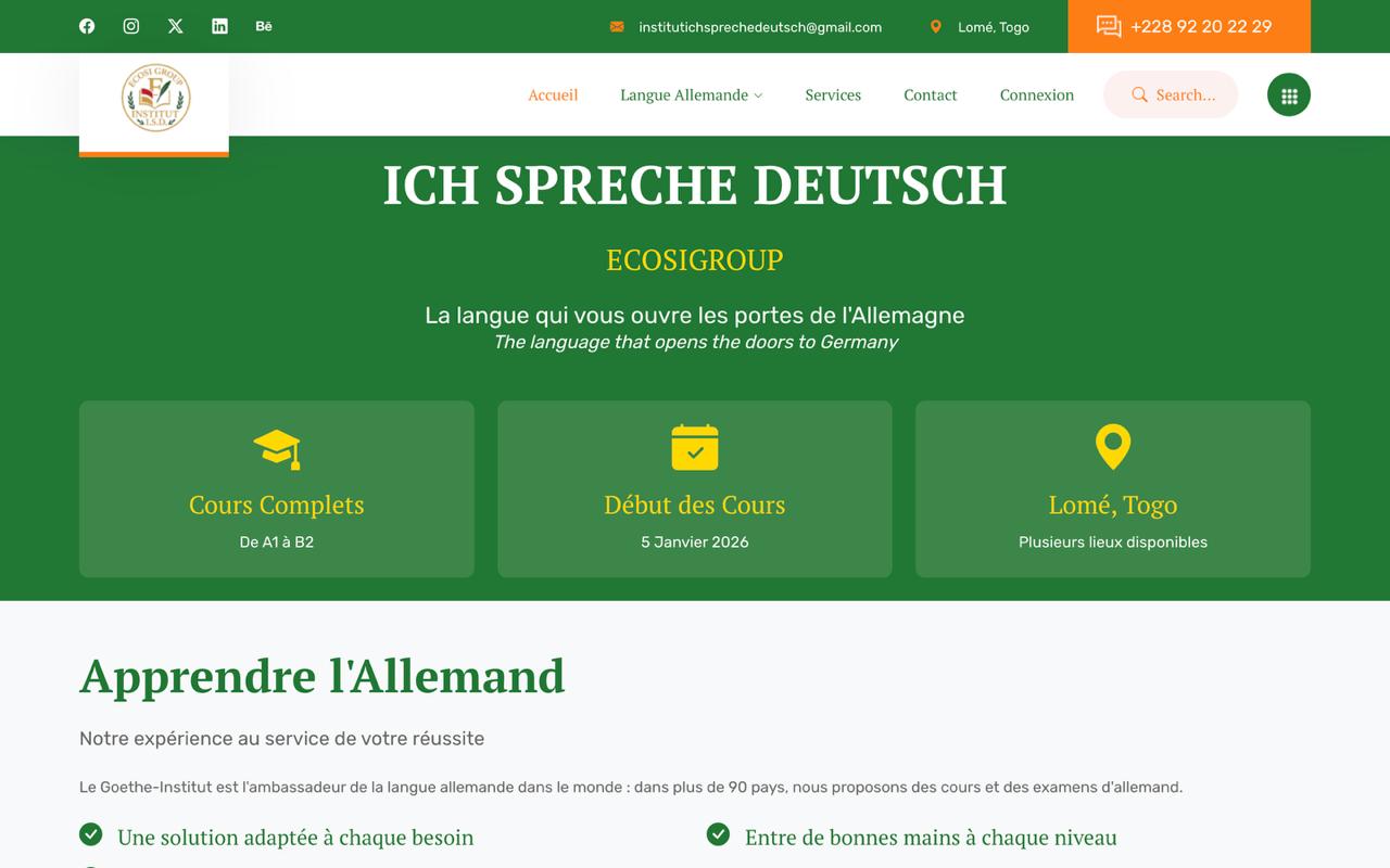 Projet ECOSI GROUP - Assou Group Togo