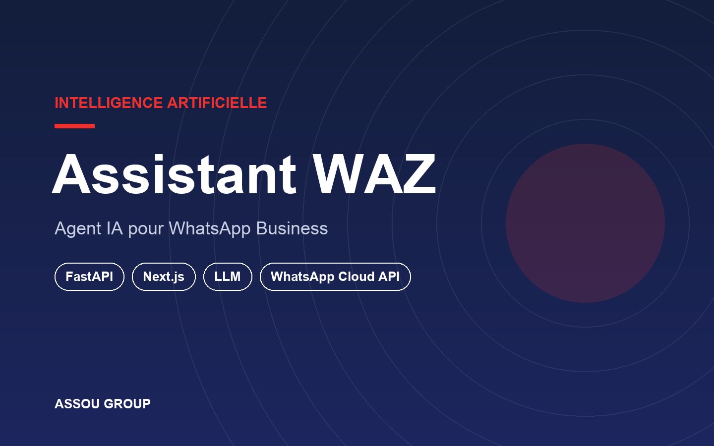 Assistant WAZ — Agent IA pour WhatsApp Business