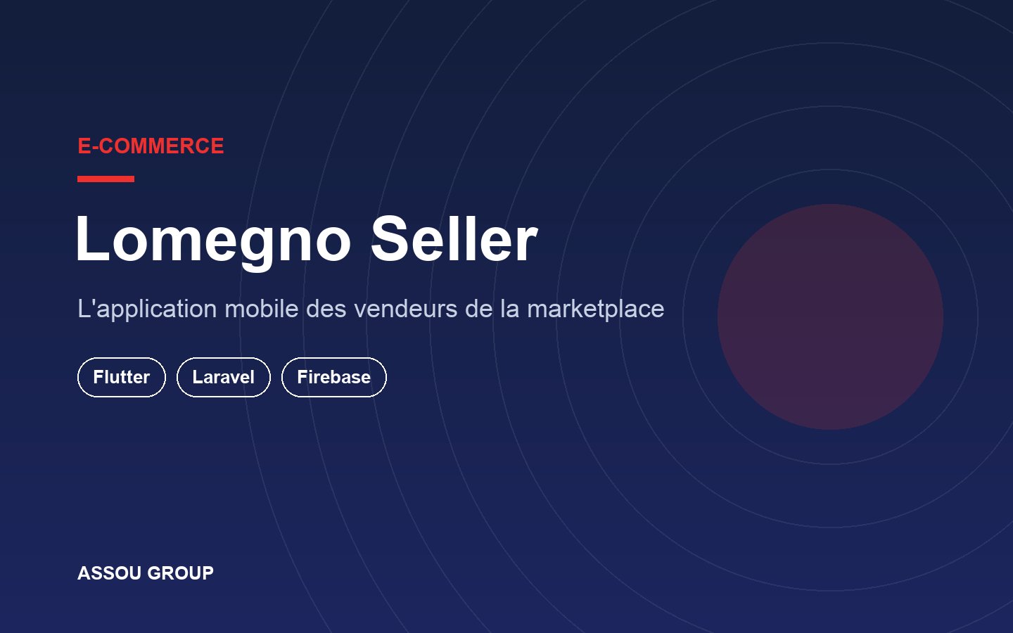 Lomegno Seller — Application des vendeurs