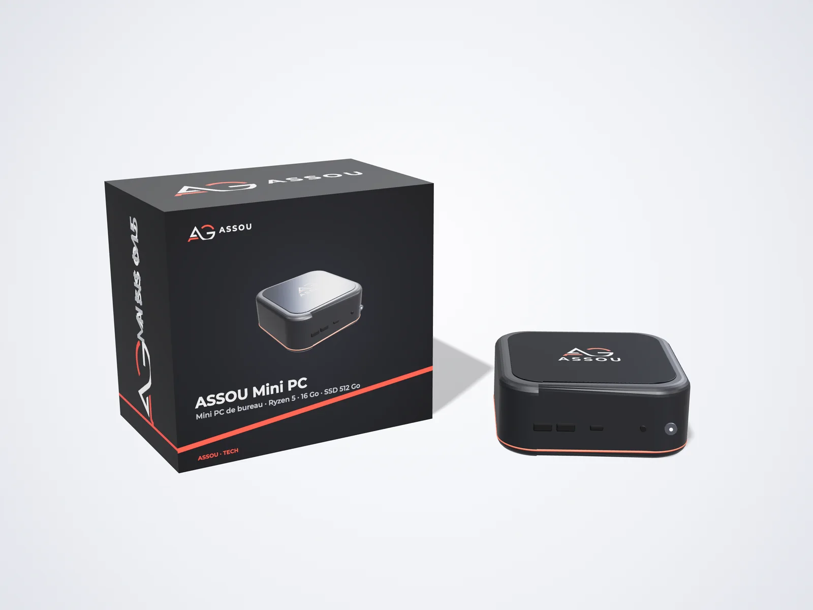 ASSOU Mini PC - packaging