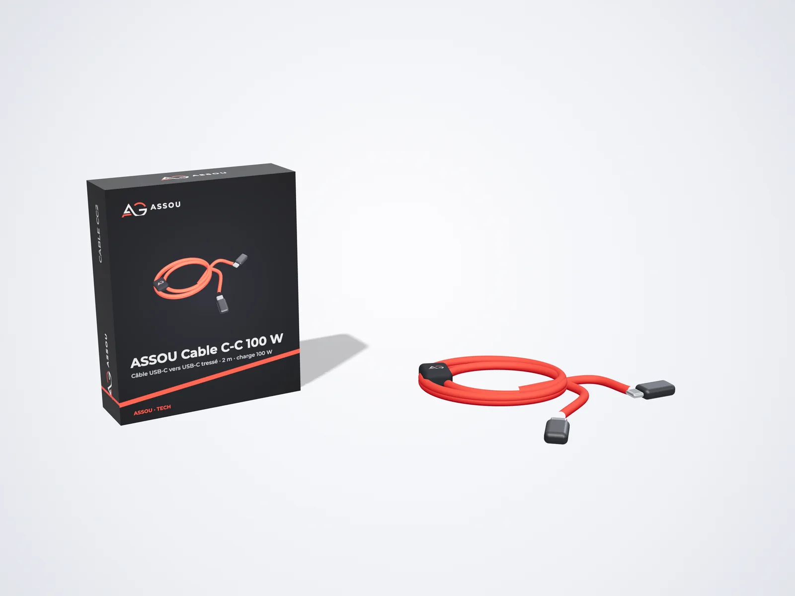 ASSOU Cable C-C 100 W - packaging
