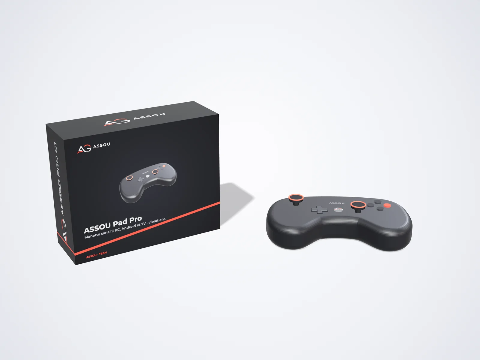 ASSOU Pad Pro - packaging