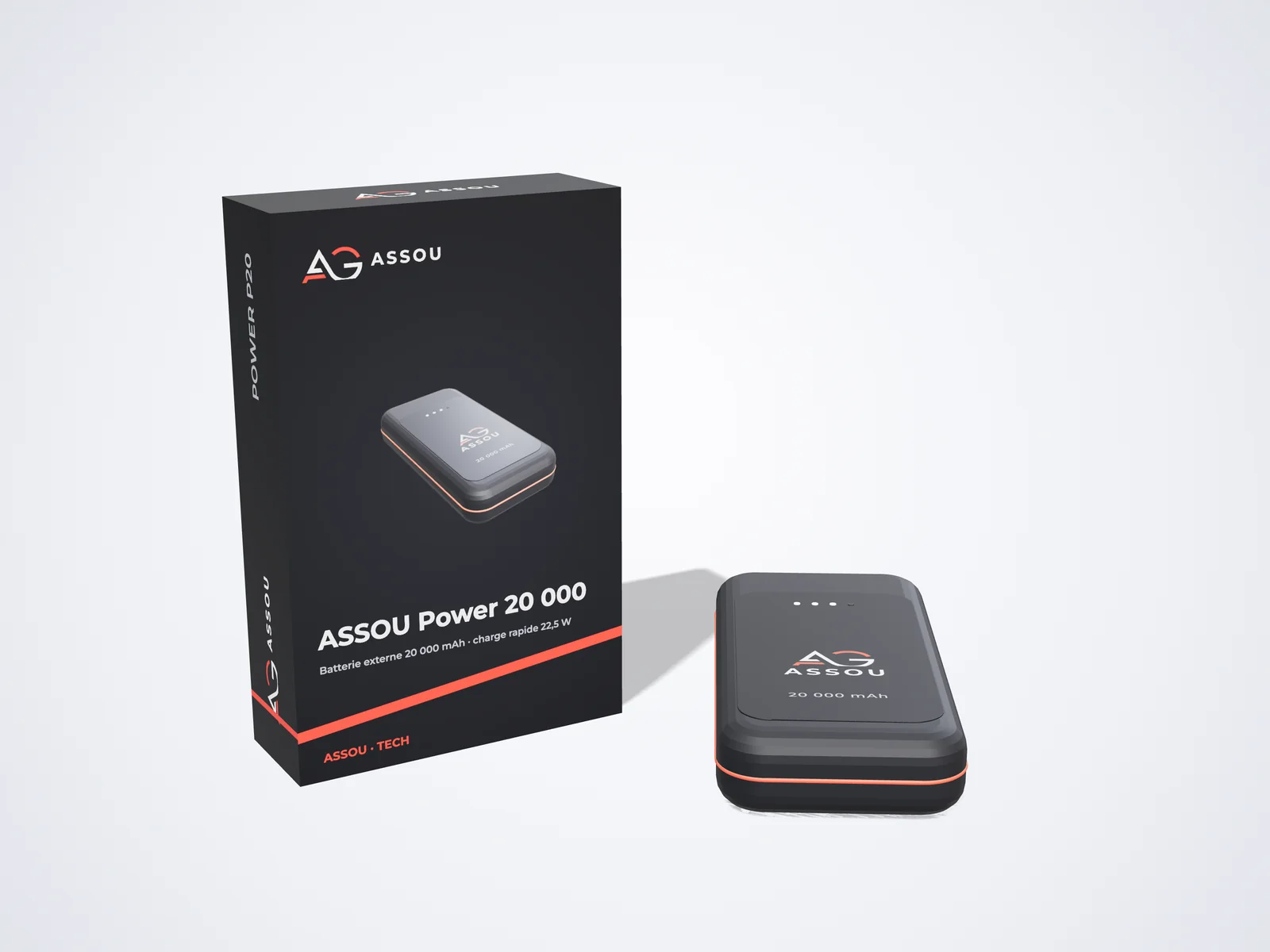ASSOU Power 20 000 - packaging