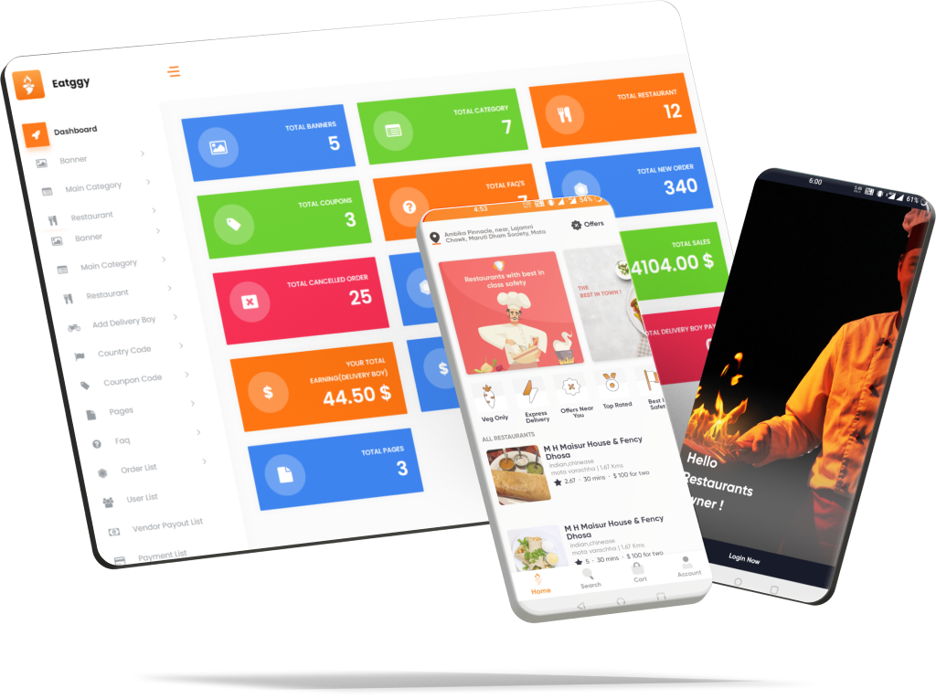 Application livraison nourriture Assou Group Togo - Food delivery Lomé